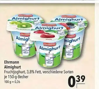 CITTI Markt Ehrmann Almighurt Angebot