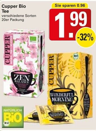 WEZ Cupper Bio Tee Angebot