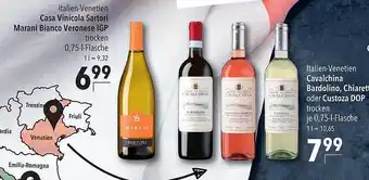 CITTI Markt Casa Vinicola Sartori Marani Bianco Veronese Igp Oder Cavalchina Bardolino, Chiaretto Oder Custoza Dop Angebot