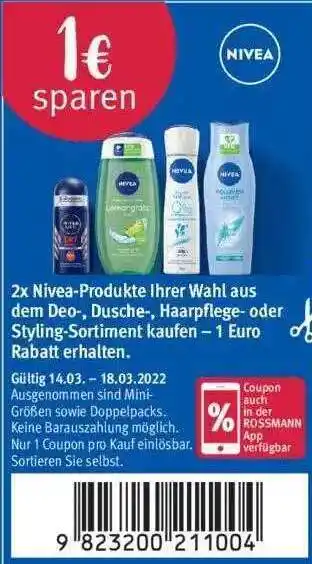 Rossmann Nivea Angebot