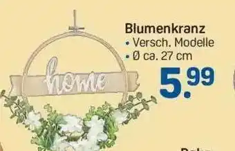 Rossmann Blumenkranz Angebot