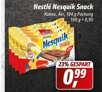 Simmel Nestlé Nesquik Snack Angebot