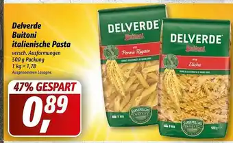 Simmel Delverde Buitoni Italienische Pasta Angebot