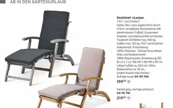 Tchibo Deckchair „lenja“ Angebot