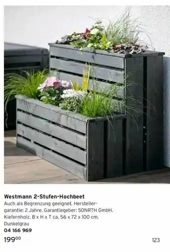 Tchibo Westmann 2-stufen-hochbeet Angebot