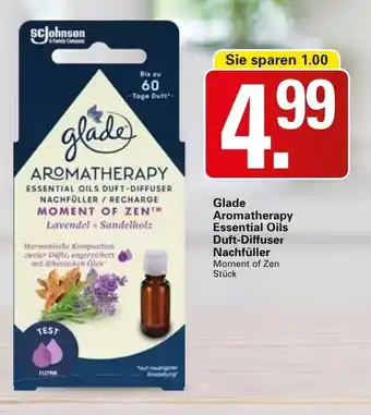 WEZ Glade Aromatherapy Essential Oils Duft Diffuser Nachfüller Angebot