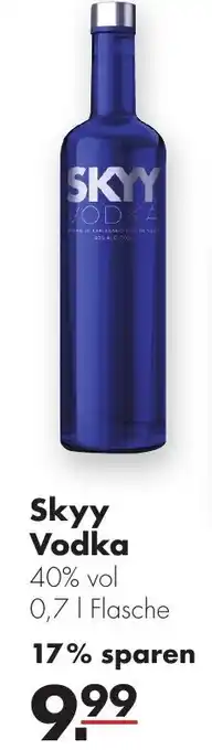 Handelshof Skyy Vodka 0,7L Flasche Angebot