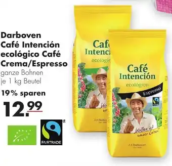 Handelshof Darboven Café Intención ecológico Café Crema/Espresso 1kg Beutel Angebot