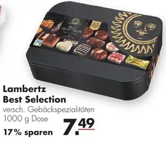 Handelshof Lambertz Best Selection 1000g Dose Angebot