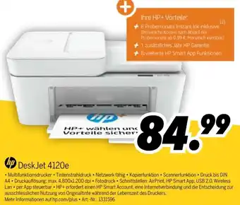 MEDIMAX HP Desk Jet 4120e Angebot