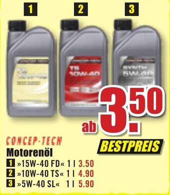 B1 Discount Baumarkt Motorenöl Angebot