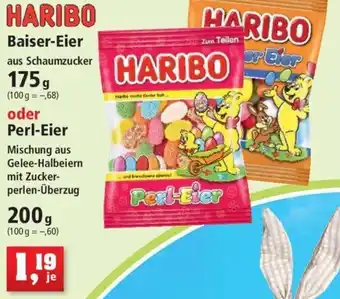 Thomas Philipps Haribo Baiser Eier 175g oder Perl Eier 200g Angebot