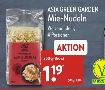 Aldi Nord Asia Green Garden Mie-Nudeln 250g Angebot