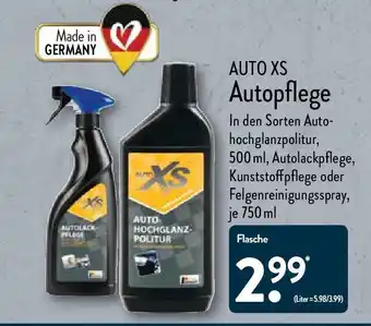 Aldi Nord Auto XS Autopflege 500ml/750ml Angebot