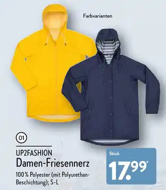 Aldi Nord Up2Fashion Damen-Friesennerz S-L Angebot