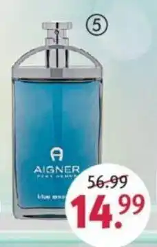 Rossmann Aigner Blue Emotion EdT Spray 100 ml Angebot