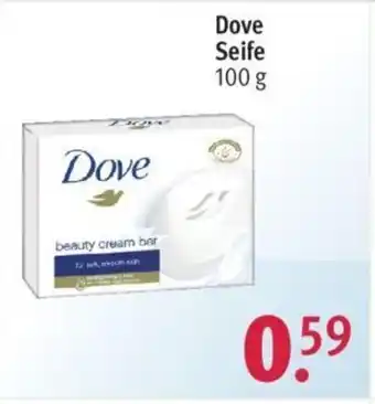 Rossmann Dove Seife 100 g Angebot