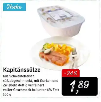 KONSUM Theke Kapitänssülze Angebot