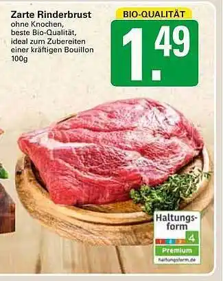 WEZ Zarte Rinderbrust Angebot