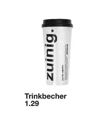 Zeeman Trinkbecher Angebot