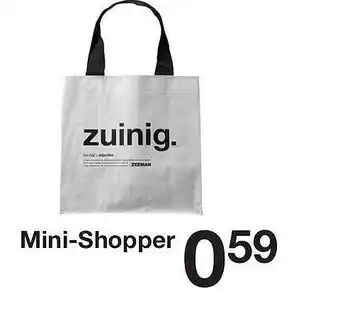 Zeeman Mini Shopper Angebot