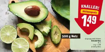 REWE Avocado Hass 500g Netz Angebot