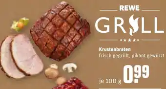 REWE Krustenbraten 100g Angebot