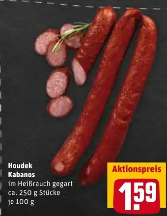 REWE Houdek Kabanos 100g Angebot