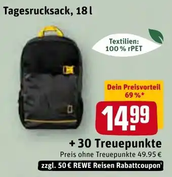 REWE Tagesrucksack, 18L Angebot