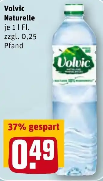 REWE Volvic Naturelle 1L Angebot