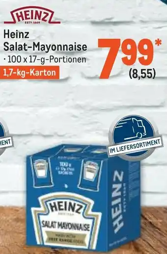 METRO Heinz Salat Mayonnaise 1,7kg Karton Angebot