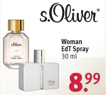 Rossmann S. Oliver Woman EdT Spray Angebot