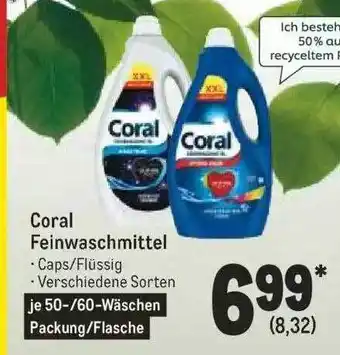 METRO Coral Feinwaschmittel Angebot