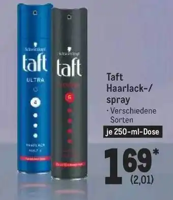 METRO Taft Haarlack, Spary Angebot