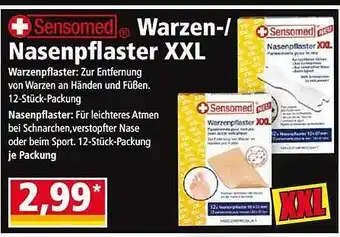 Norma Sensomed Warzen- Oder Nasenpflaster XXL Angebot