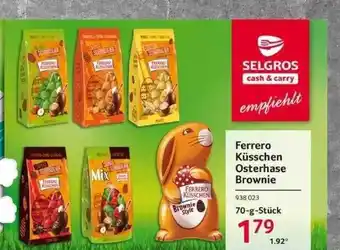 Selgros Ferrero Küsschen Osterhase Brownie Angebot