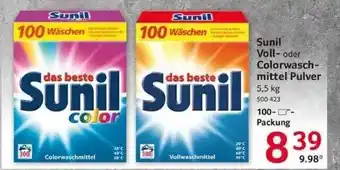 Selgros Sunil Voll- Oder Colorwaschmittel Pulver Angebot