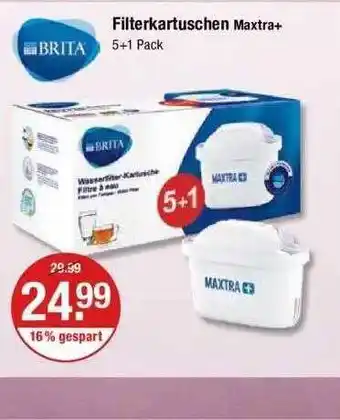 V Markt Brita Filterkartuschen Maxtra+ Angebot