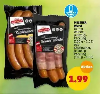 PENNY Messner Wurst 195g Angebot