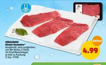 PENNY Mühlenhof Rinder Rouladen 500g Angebot