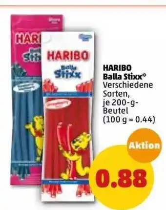 PENNY Haribo Balla Stixx 200g Beutel Angebot