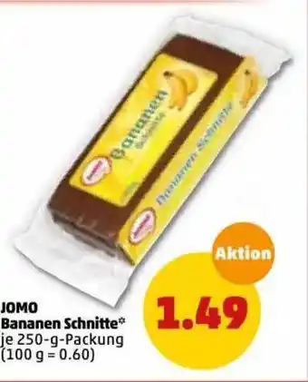 PENNY Jomo Bananen Schnitte 250g Angebot