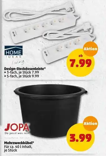 PENNY Jopa Mehrzweckkübel Oder Home Ideas Design-steckdosenleiste Angebot