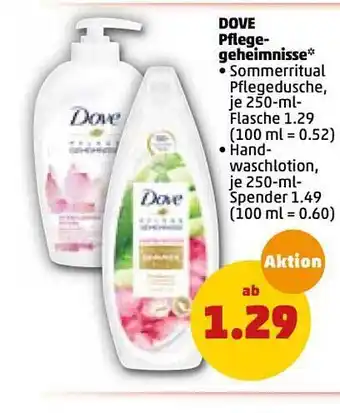 PENNY Dove Pflegegeheimnisse Angebot