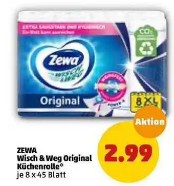 PENNY Zewa Wisch & Weg Original Küchenrolle Angebot