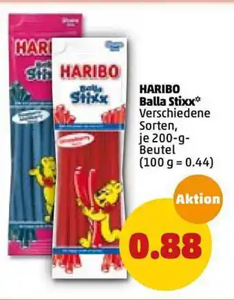 PENNY Haribo Balla Stixx 200g Beutel Angebot