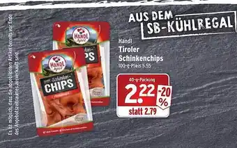 Wasgau Tiroler Schinkenchips Angebot