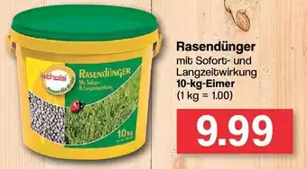 Famila Nord West Rasendünger 10kg Eimer Angebot