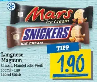 NP Discount Langnese Magnum 120ml Stück Angebot