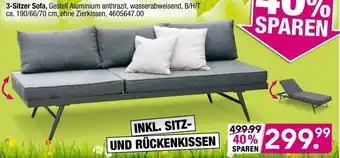 Möbel Boss 3 Sitzer Sofa Angebot